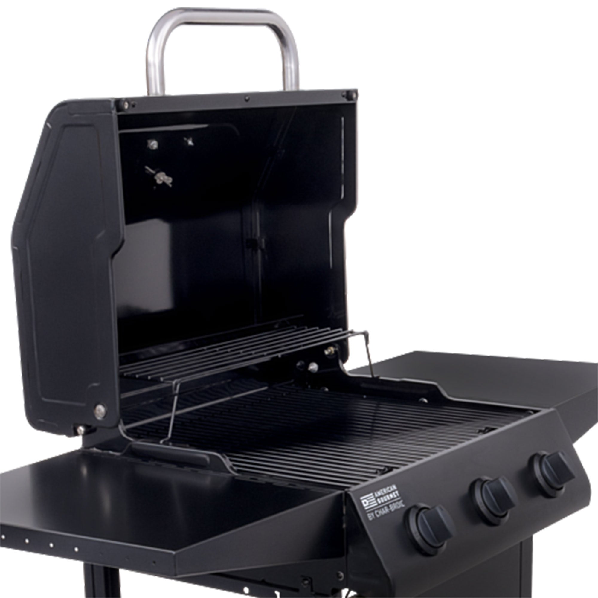Char-Broil American Gourmet 3 Burner Cart Style Liquid Propane Gas Grill, Black - VMInnovations