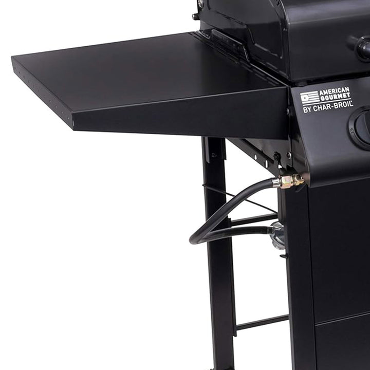 Char-Broil American Gourmet 3 Burner Cart Style Liquid Propane Gas Grill, Black