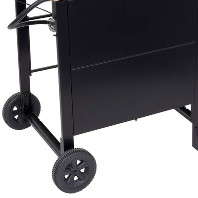 Char-Broil American Gourmet 3 Burner Cart Style Liquid Propane Gas Grill, Black - VMInnovations