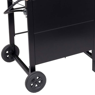 Char-Broil 3 Burner Cart Style Liquid Propane Gas Grill, Black (Open Box)