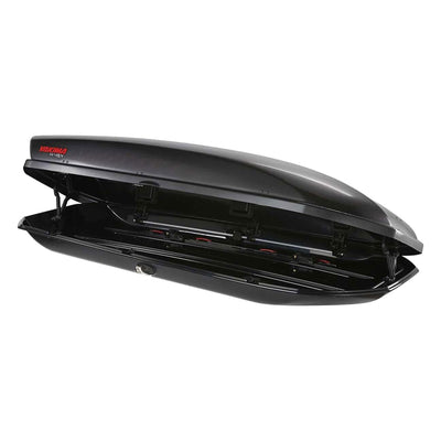 Yakima 18 Cubic Foot Carbonite Cargo for StreamLine Crossbars, Black (Open Box) - VMInnovations