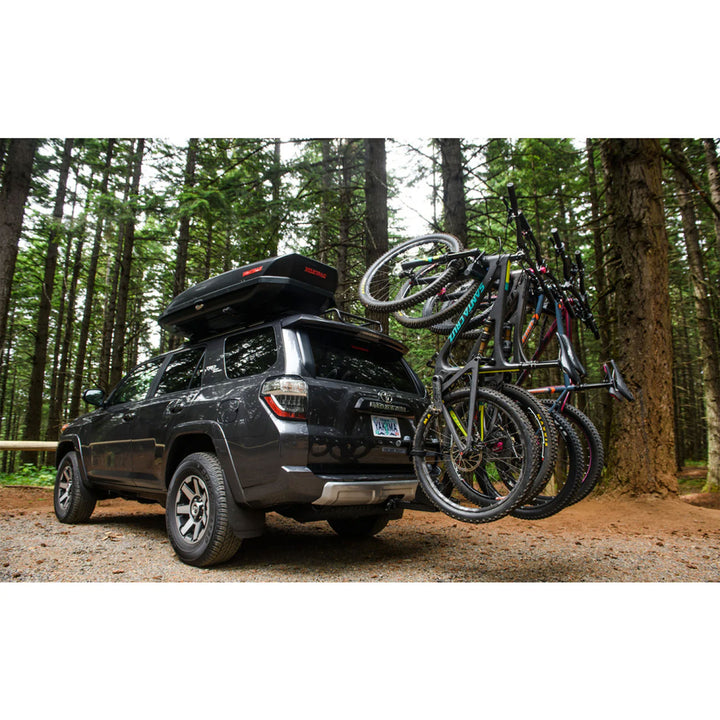 Yakima 4 Adjustable Steel Mountain Bike Hitch Rack for 4 Bikes (Open Box)