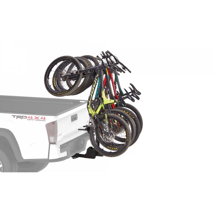Yakima HangOver 4 Adjustable Vertical Mountain Bike Hitch Rack for 4 Bikes(Used)