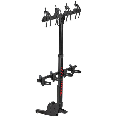 Yakima HangOver 4 Adjustable Vertical Steel Mountain Bike Hitch Rack (For Parts)
