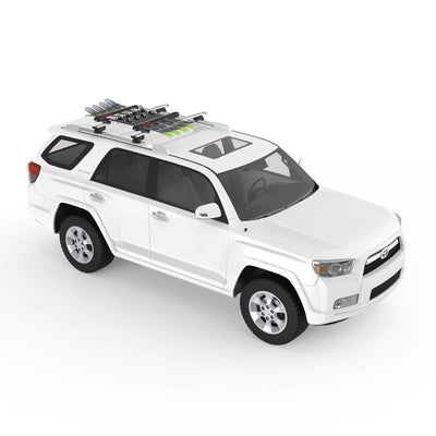 YAKIMA FatCat EVO 4 Skis/2 Snowboards Roof Rack, Fits T-Slot Crossbars(Open Box)