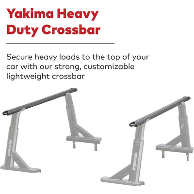 Yakima 55 Inch Lightweight Aluminum HD Crossbar, Black(Set of 2)(Used)