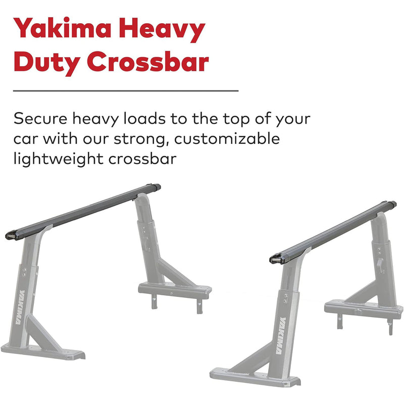 Yakima 55 Inch Aluminum HD Crossbar, Compatible w/StreamLine Towers, (Set of 2)