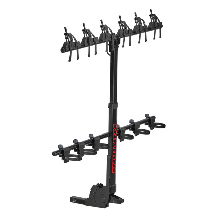 Yakima 6 Adjustable Vertical Steel Mountain Bike Hitch Rack for 6 Bikes (Used)