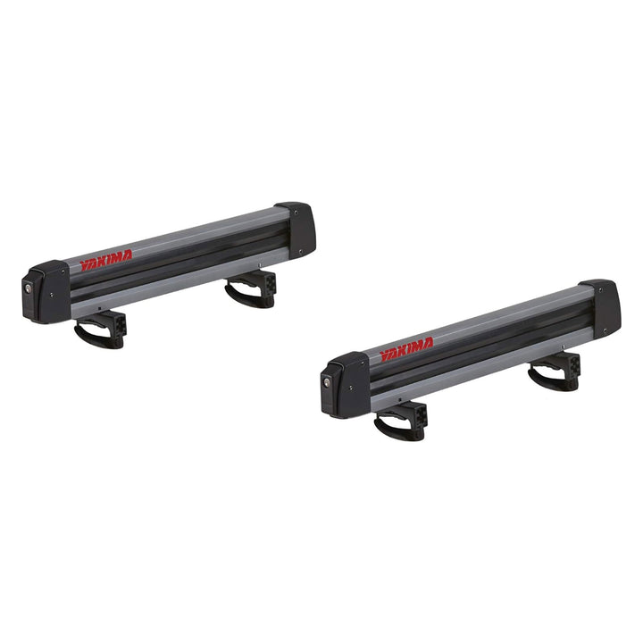 Yakima Universal Car Roof Top Mount Ski & Snowboard Rack, Black (Open Box)