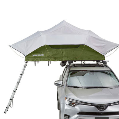 Yakima Medium Nylon Rooftop Camping Tent for 3 People w/Ladder, Green (Used) - VMInnovations