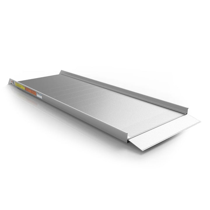 EZ-ACCESS TRAVERSE 8 Ft Walking Ramp Aluminum Non Slip Surface, Silver(Open Box)