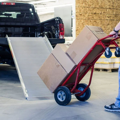 EZ-ACCESS TRAVERSE 8 Ft Walking Ramp Aluminum Non Slip Surface, Silver(Open Box) - VMInnovations