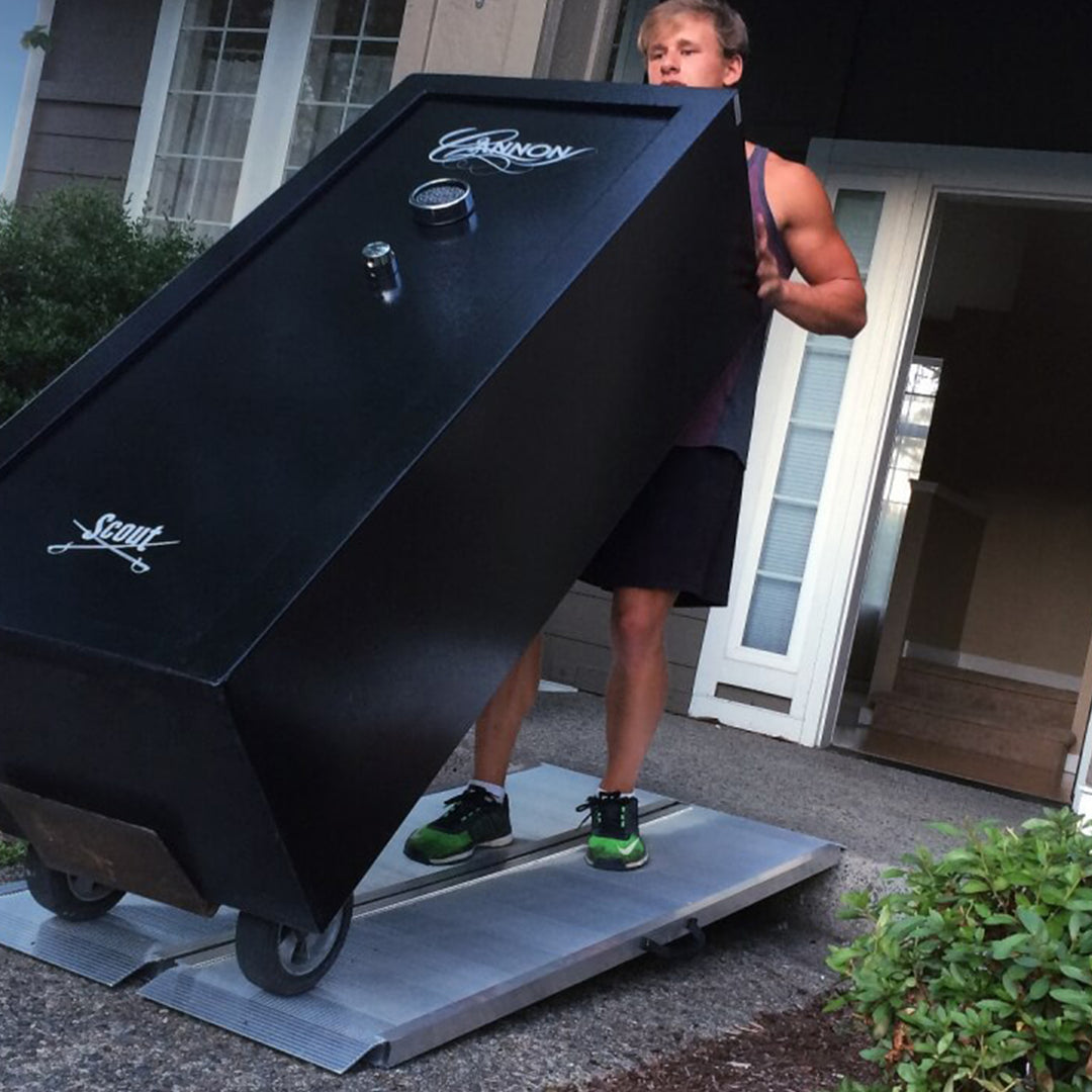 EZ-ACCESS 6ft Aluminum Singlefold Portable Loading Ramp, Silver (Open Box) - VMInnovations