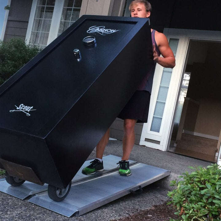 EZ-ACCESS 6ft Aluminum Singlefold Portable Loading Ramp, Silver (Open Box) - VMInnovations