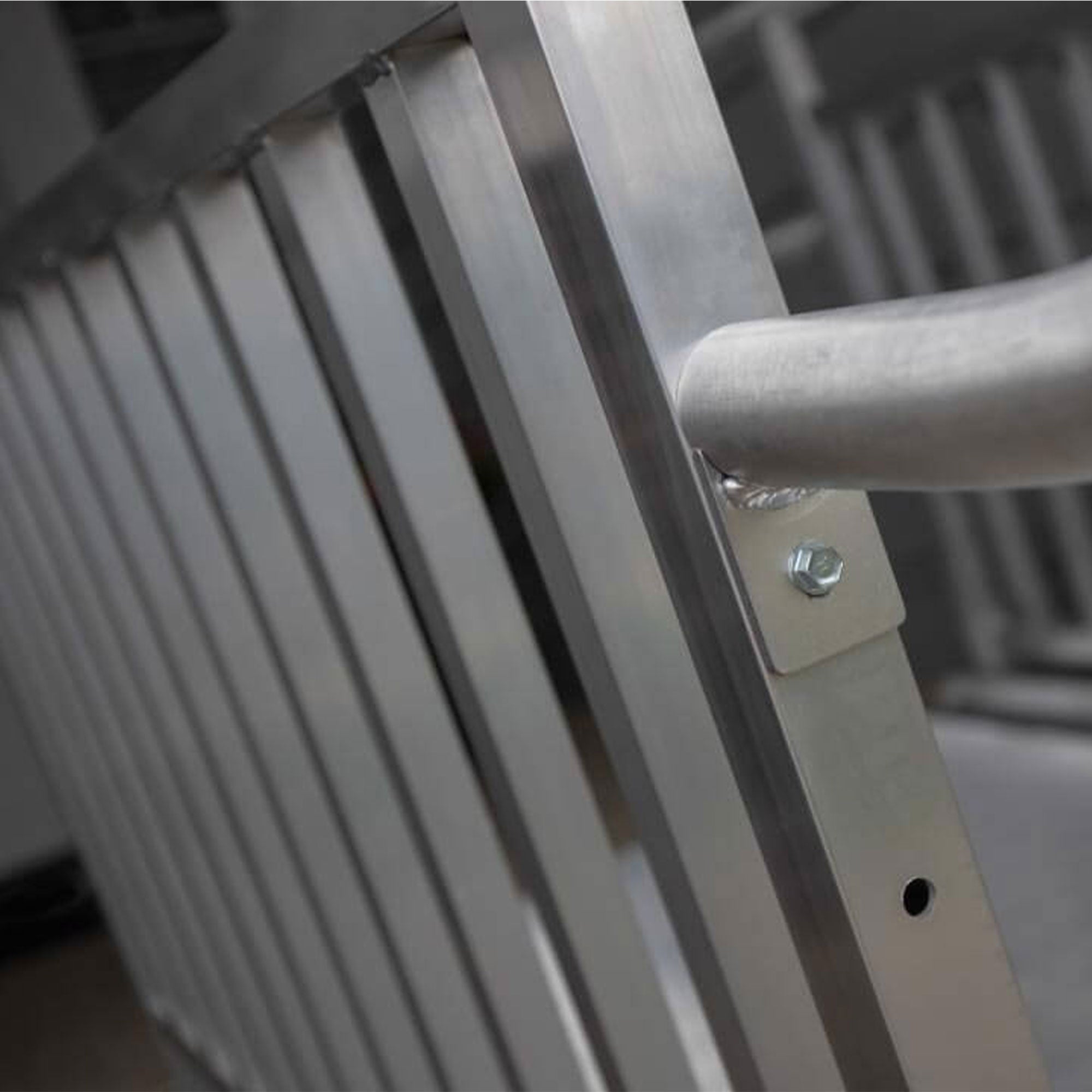 EZ-ACCESS GATEWAY 7" Portable Wheelchair Ramp w/Vertical Handrails (Open Box) - VMInnovations