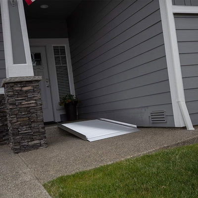 EZ-ACCESS GATEWAY 7" Solid Surface Aluminum Portable Wheelchair Ramp (Open Box) - VMInnovations