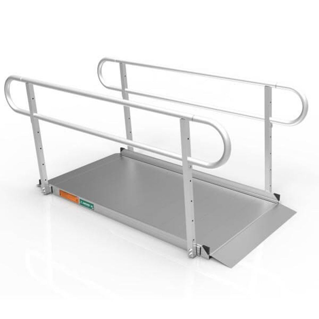 EZ-ACCESS GATEWAY 7" Solid Surface Aluminum Portable Wheelchair Ramp (Open Box)