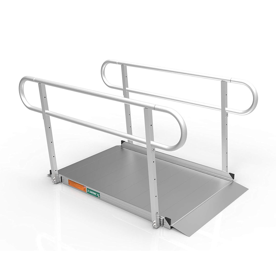 EZ-ACCESS GATEWAY 3G 5ft Portable Wheelchair Ramp w/2 Line Handrails (For Parts)