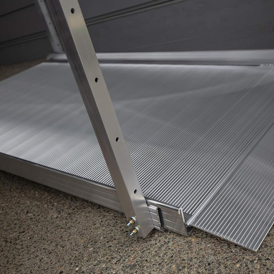 EZ-ACCESS GATEWAY 3G 5 Foot Aluminum Portable Wheelchair Ramp w/2 Line Handrails