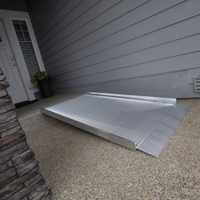 EZ-ACCESS GATEWAY 3G 10 Foot Solid Surface Aluminum Portable Wheelchair Ramp - VMInnovations