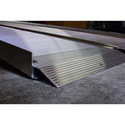 EZ-ACCESS TRAVERSE 2 Foot Aluminum Singlefold Portable Loading Ramp, Silver - VMInnovations