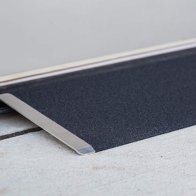 EZ-ACCESS 32 x 10" Portable Angled Entry Plate Threshold Ramp, Black (Used) - VMInnovations