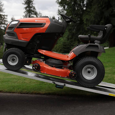 EZ-ACCESS TRAVERSE 2 Foot Singlefold Portable Loading Ramp, Silver (Used) - VMInnovations