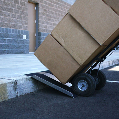 EZ-ACCESS Curb Plate for Moving Cargo, Service Carts, and Wheelchairs (Open Box) - VMInnovations