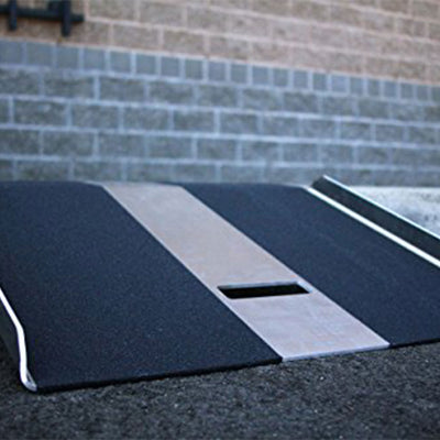EZ-ACCESS Curb Plate for Moving Cargo, Service Carts, and Wheelchairs (Open Box) - VMInnovations