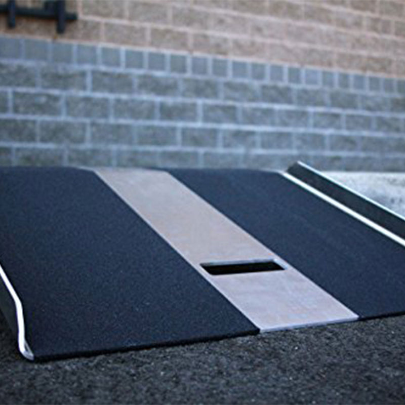 EZ-ACCESS Traverse Curb Plate for Moving Cargo, Service Carts, and Wheelchairs