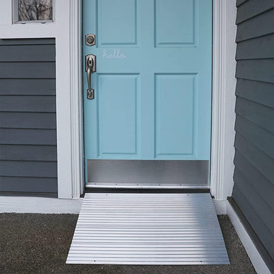 EZ-ACCESS TRANSITIONS 3” Portable Aluminum Modular Entry Ramp (Used) - VMInnovations