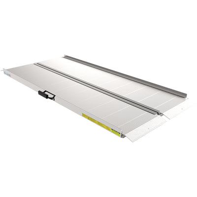EZ-ACCESS TRAVERSE 6 Foot Aluminum Singlefold Portable Loading Ramp, Silver - VMInnovations