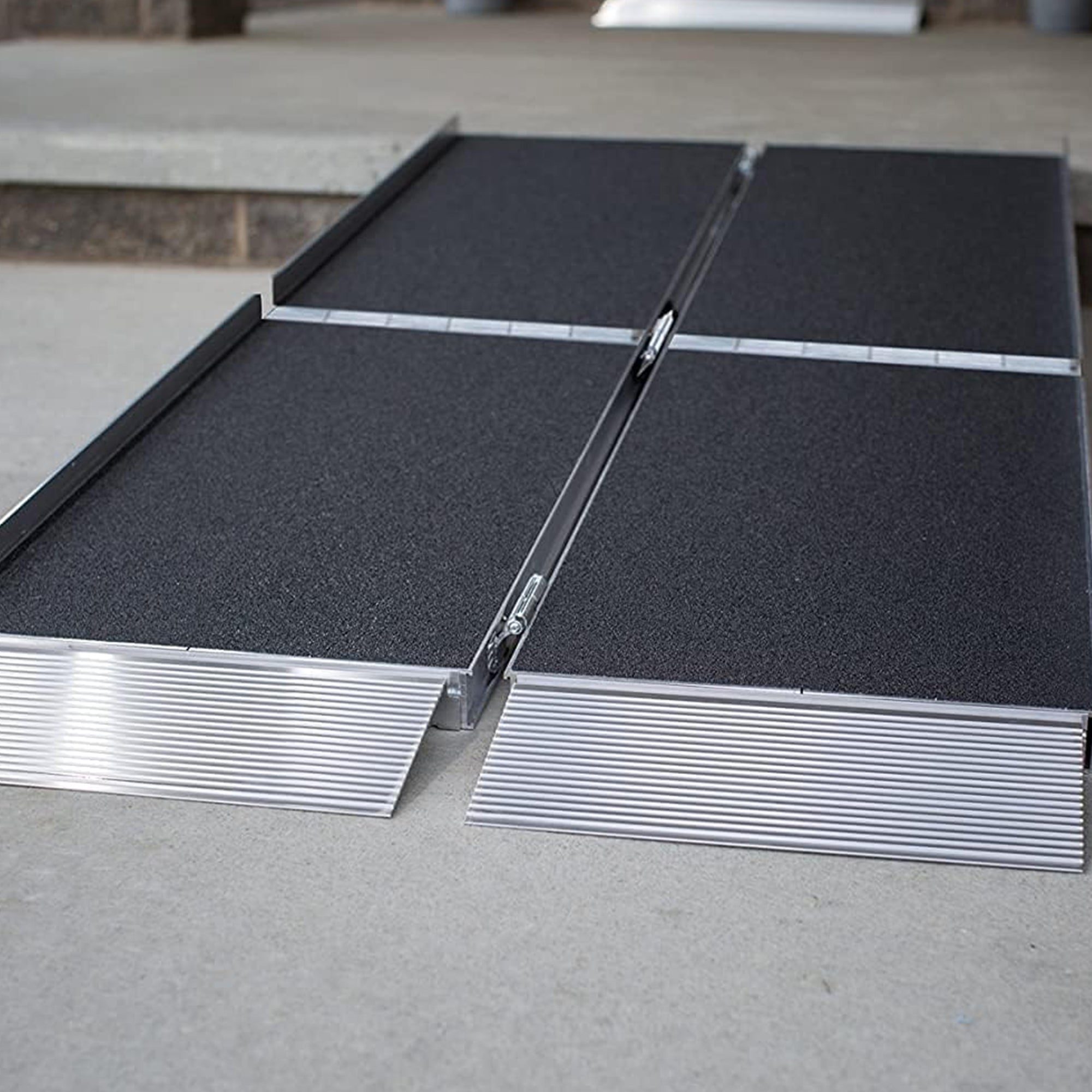 EZ-ACCESS SUITCASE 8ft Trifold Portable Ramp w/Slip Resistent Surface (Open Box) - VMInnovations