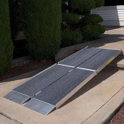 EZ-ACCESS SUITCASE 7ft TRIFOLD Portable Ramp w/Surface Resists Slips (Open Box)