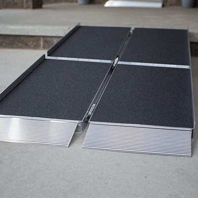 EZ-ACCESS SUITCASE 7ft TRIFOLD Portable Ramp w/Surface Resists Slips (Open Box) - VMInnovations