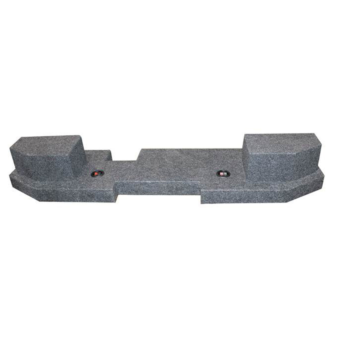 QPower QDODGE104DOOR Dodge Quad Cab '02-15 Dual 10" Truck Subwoofer Box (Used)