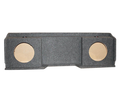 GMC/Chevy '99-Newer Ext. Cab Underseat DUAL 10" Sub Box Enclosure (Open Box)
