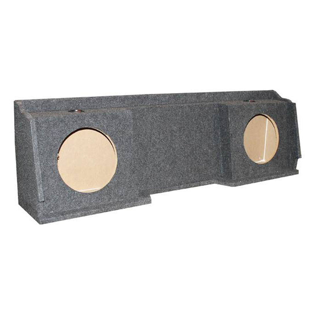 QPower Dual 12" Sub Box for Chevy Silverado & GMC Sierra XCab Classic 1999-2006