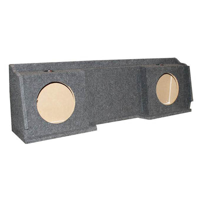 GMC/Chevy '99-Newer Ext. Cab Underseat DUAL 12" Sub Box Enclosure (Open Box) - VMInnovations