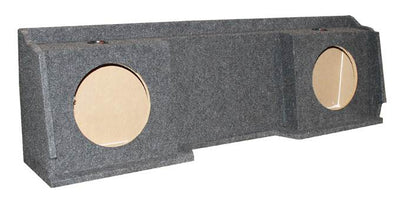 QPower Dual 12" Sub Box for Chevy Silverado & GMC Sierra XCab Classic 1999-2006 - VMInnovations