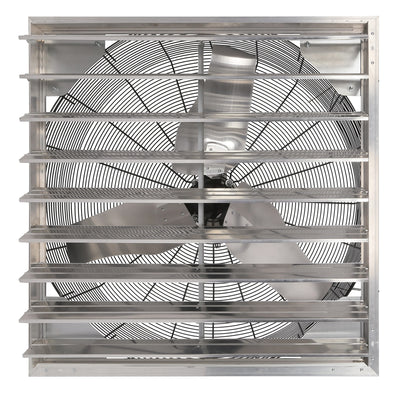Hurricane Pro Shutter Exhaust Fans with 5 Plastic Blades and Button Controller