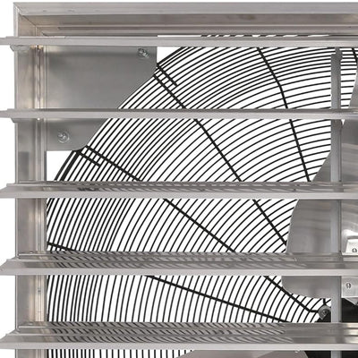Hurricane Pro Shutter Exhaust Fans w/5 Plastic Blades & Button Controller (Used) - VMInnovations