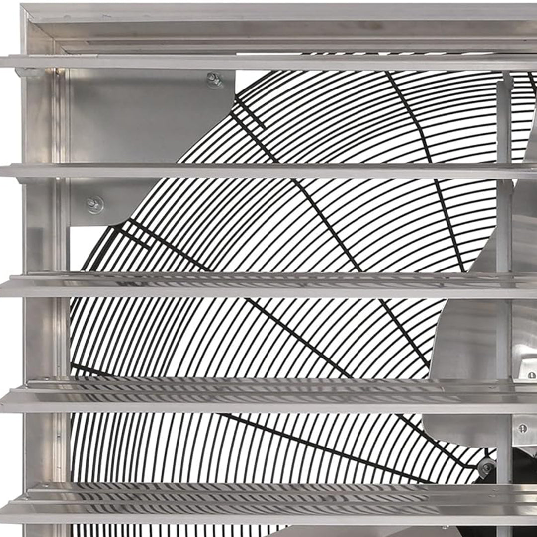 Hurricane Pro Shutter Exhaust Fans w/5 Plastic Blades & Button Controller (Used)