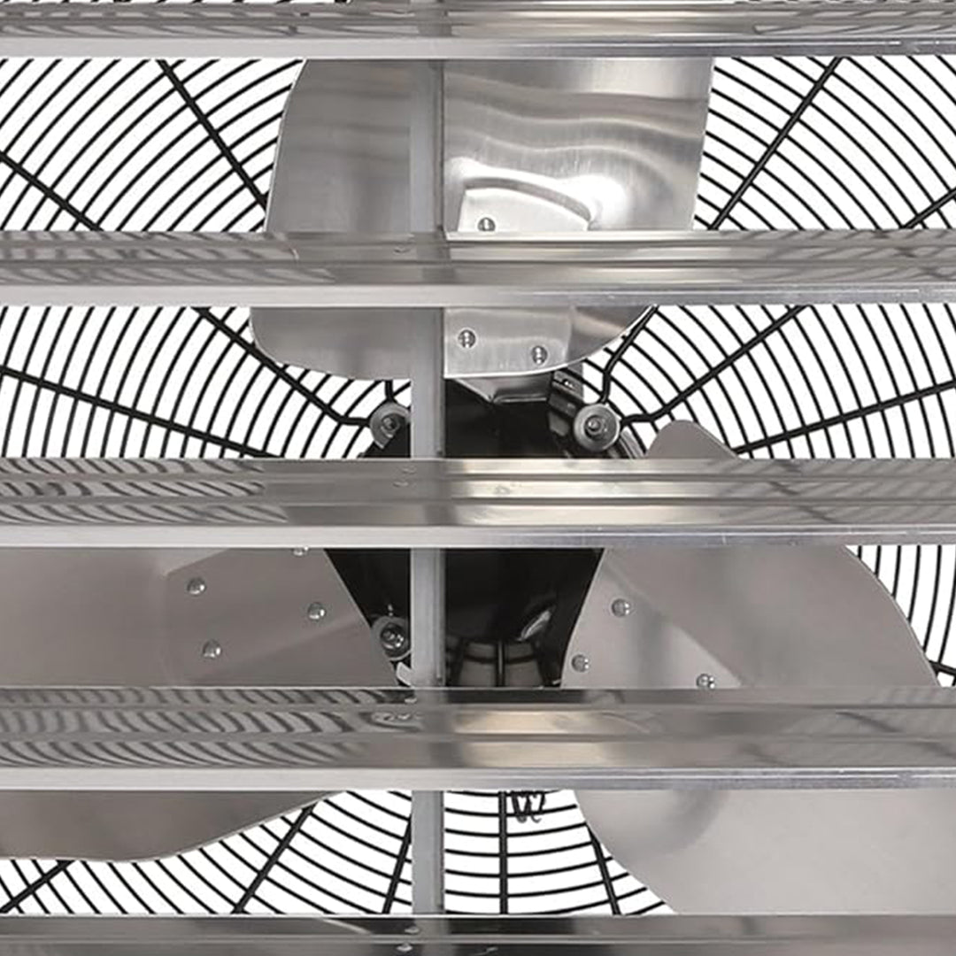 Hurricane Pro Shutter Exhaust Fans w/5 Plastic Blades & Button Controller (Used)