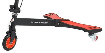 Razor Power Wing 3-Wheel Caster Scooter - Black - Open Box