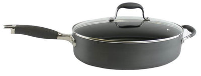 Rachael Ray Advanced 5 Qt. Covered Oval Saute Pan Kitchen Cookware - Open Box