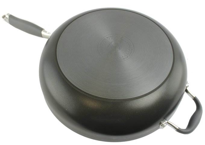 Anolon 81990 5.5 Qt. 12" Covered Round Saucier Pan Kitchen Cookware NonStick