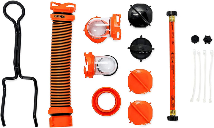 Camco Rhino 28 Gallon RV Waste Holding Tank w/ Hose & Accessories (Open Box)