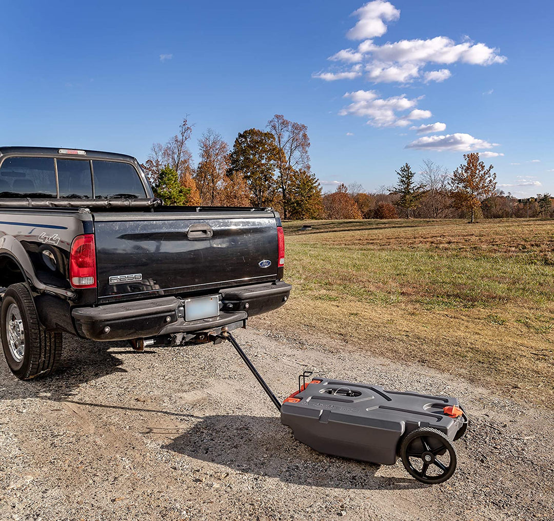 Rhino Portable 36g RV Waste Holding Tank w/ Hose & Accessories (Used) - VMInnovations