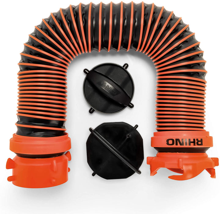 Rhino Portable 36g RV Waste Holding Tank w/ Hose & Accessories (Used) - VMInnovations